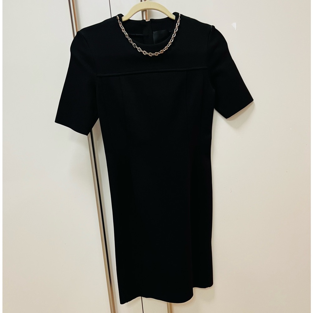 NWOT Givenchy Dress With Metal Detail at Neckline Size Small